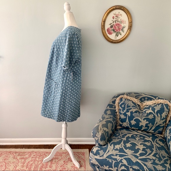 ELOQUII Textured Denim Dress - Picture 6 of 12